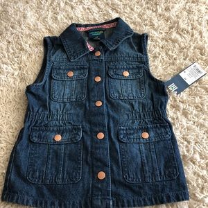 Denim vest